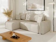 NOLANI Ecksofa mit Schlaffunktion & Bettkasten – Modern & Bequem