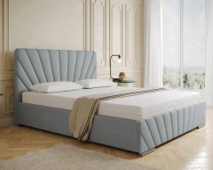 Ray 160x200 Polsterbett Stoff - Fancy 85