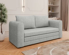 Schlafsofa Arelis, mit Bettfunktion, Grau
